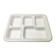 
									5CP MEAL TRAY (Bagasse)