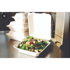 
									Plain meal box (Bagasse)