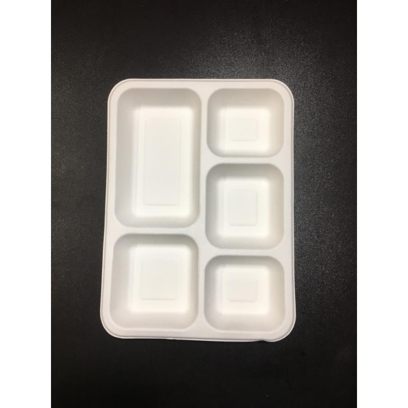 5CP MEAL TRAY (Bagasse)