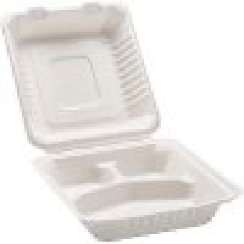 3CP MEAL BOX (Bagasse)