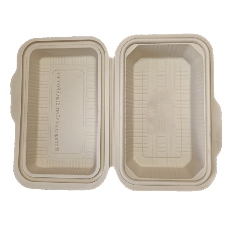 Plain meal box (Cornstarch)